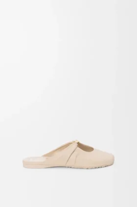Mule «Pebble Soft» en piel de cordero napa