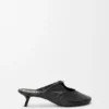Mule «Pebble Soft» en piel de cordero napa