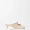 Mule «Pebble Soft» en piel de cordero napa
