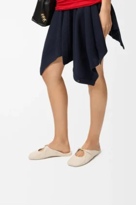 Mule «Pebble Soft» en piel de cordero napa