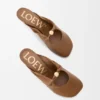 Mule «Pebble Soft» en piel de cordero napa
