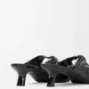 Mule «Pebble Soft» en piel de cordero napa