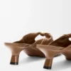 Mule «Pebble Soft» en piel de cordero napa