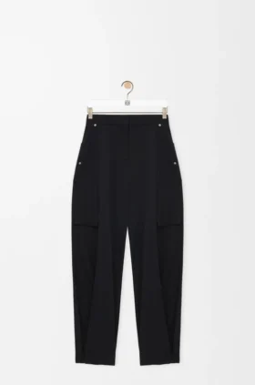 Pantalones cargo de lana