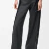 Pantalones con cinturón de lana