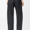 Pantalones con cinturón de lana