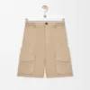 Pantalones cortos cargo de algodón