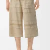Pantalones cortos de denim con cordón