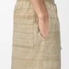 Pantalones cortos de denim con cordón