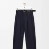 Pantalones de algodón y seda