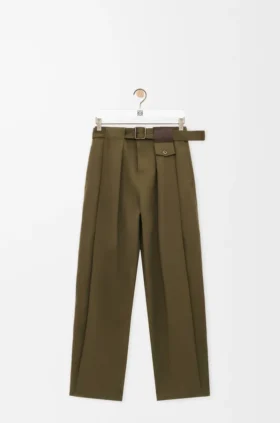Pantalones de algodón y seda