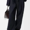 Pantalones de algodón y seda