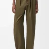 Pantalones de algodón y seda