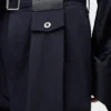Pantalones de algodón y seda