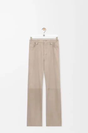 Pantalones de ante de piel de cabra