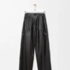 Pantalones de piel de cordero napa
