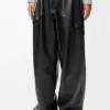Pantalones de piel de cordero napa