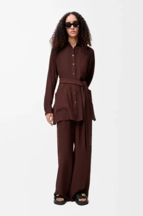 Pantalones de pijama de seda