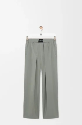 Pantalones elásticos de lana
