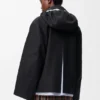 Parka con capucha de algodón