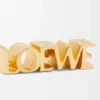 Pendiente individual «Graphic» de loewe en plata de ley