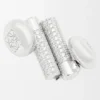 Pendientes de tachuelas «Pebble» en plata de ley y cristales
