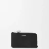 Portamonedas «Pebble» de piel de becerro con grano «Pebble»