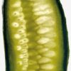 Portavelas de cera con forma de pepino