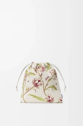 Pouches pequeñas «Artichoke» con cordón, de lona