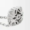 Pulsera «Anagram» Bombé de plata de ley
