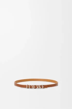 Pulsera «Double Wrap» de loewe en piel de becerro