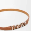 Pulsera «Double Wrap» de loewe en piel de becerro