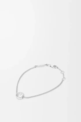 Pulsera «Pebble» de plata de ley