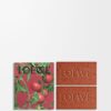 Set de dos pastillas de jabón de hojas de tomatera