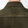Sobrecamiseta de piel de cabra de ante
