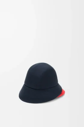 Sombrero de ala ancha de lona de algodón