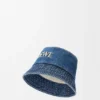 Sombrero de pescador de loewe en denim