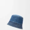 Sombrero de pescador de loewe en denim