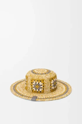 Sombrero de pescador de rafia