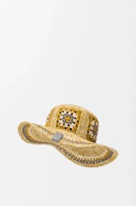 Sombrero de pescador de rafia