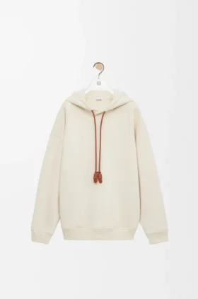 Sudadera con capucha de corte holgado de algodón