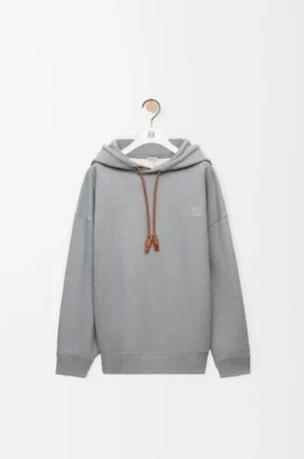Sudadera con capucha de corte holgado de algodón