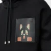 Sudadera con capucha de corte holgado de algodón