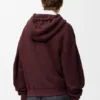 Sudadera con capucha «Flamenco» de algodón y cachemira