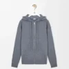 Sudadera con capucha y cremallera «Anagram» de lana