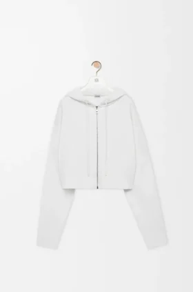 Sudadera con capucha y cremallera «Anagram» de lana