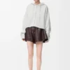 Sudadera con capucha y cremallera «Anagram» de lana