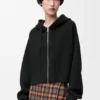 Sudadera con capucha y cremallera «Anagram» de lana