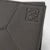 Tarjetero plegable «Puzzle» en piel de becerro clásica