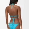 Top de bikini de jersey técnico